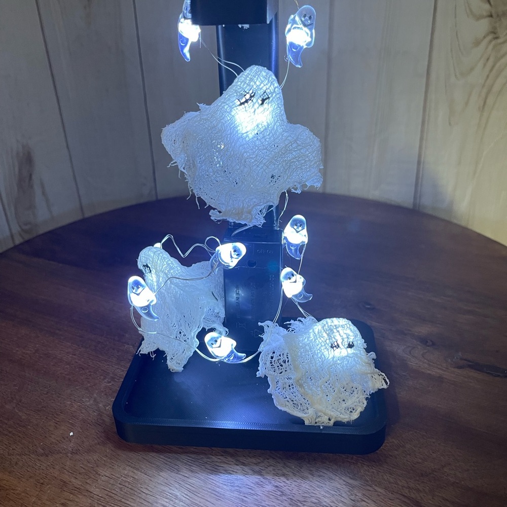 Halloween decor White Ghost String Lights - Picture 9 of 11